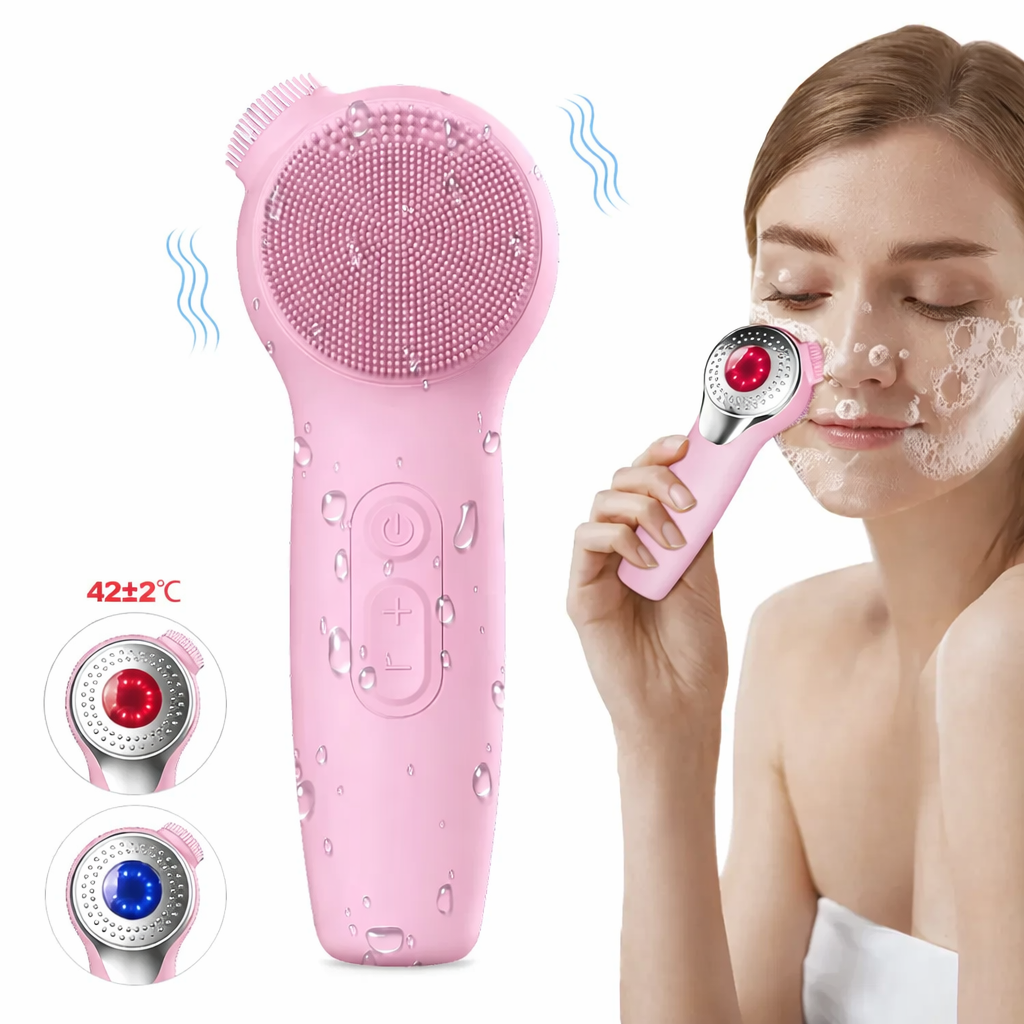 Lullaboo Facial Cleansing & Light Therapy Brush