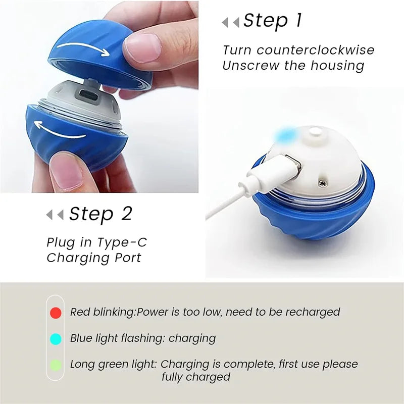 Lullaboo's Smart Moving Pet Ball